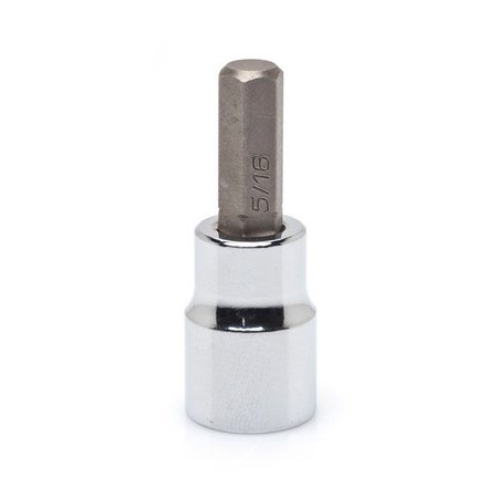 WELLER Crescent 1/4 in. X 3/8 in. drive SAE 6 Point Standard Hex Bit Socket 1 pc CHBS4N